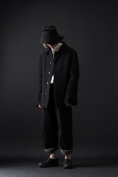 画像をギャラリービューアに読み込む, forme d'expression Baggy 5 Pocket Pants (Black)