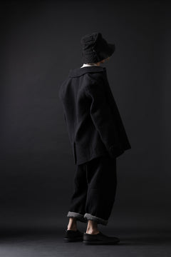 画像をギャラリービューアに読み込む, forme d'expression Baggy 5 Pocket Pants (Black)