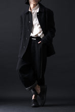 画像をギャラリービューアに読み込む, forme d&#39;expression Hidden Plaquette Caban Short Coat (Black)