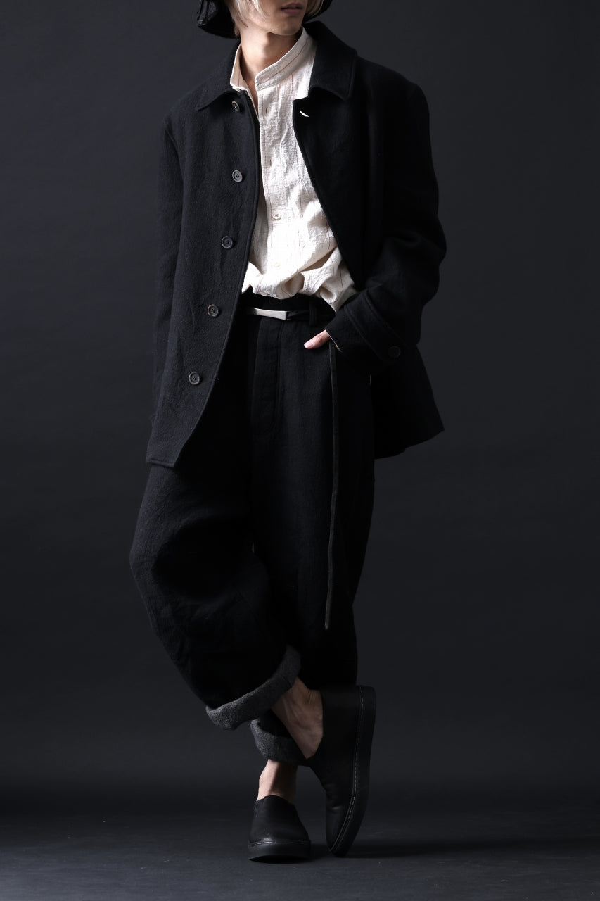 画像をギャラリービューアに読み込む, forme d'expression Baggy 5 Pocket Pants (Black)