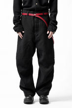 画像をギャラリービューアに読み込む, forme d'expression Baggy 5 Pocket Pants (Black)