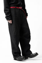画像をギャラリービューアに読み込む, forme d'expression Baggy 5 Pocket Pants (Black)