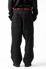 画像をギャラリービューアに読み込む, forme d'expression Baggy 5 Pocket Pants (Black)
