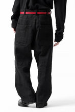 画像をギャラリービューアに読み込む, forme d&#39;expression Baggy 5 Pocket Pants (Black)