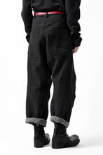 画像をギャラリービューアに読み込む, forme d'expression Baggy 5 Pocket Pants (Black)