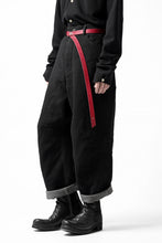 画像をギャラリービューアに読み込む, forme d'expression Baggy 5 Pocket Pants (Black)