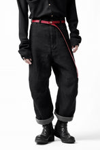 画像をギャラリービューアに読み込む, forme d'expression Baggy 5 Pocket Pants (Black)