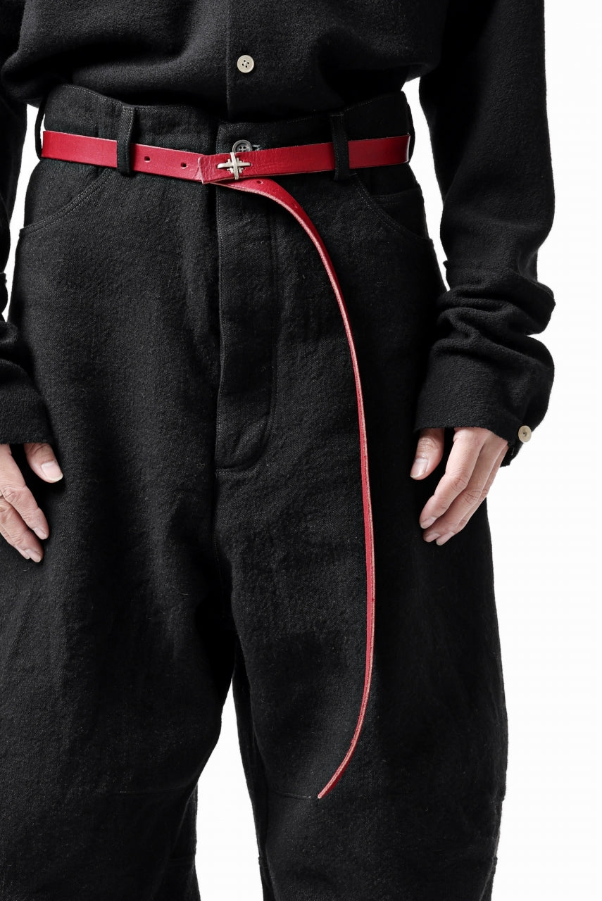 画像をギャラリービューアに読み込む, forme d'expression Baggy 5 Pocket Pants (Black)