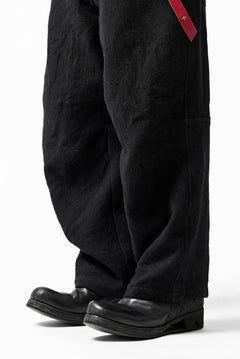 画像をギャラリービューアに読み込む, forme d&#39;expression Baggy 5 Pocket Pants (Black)