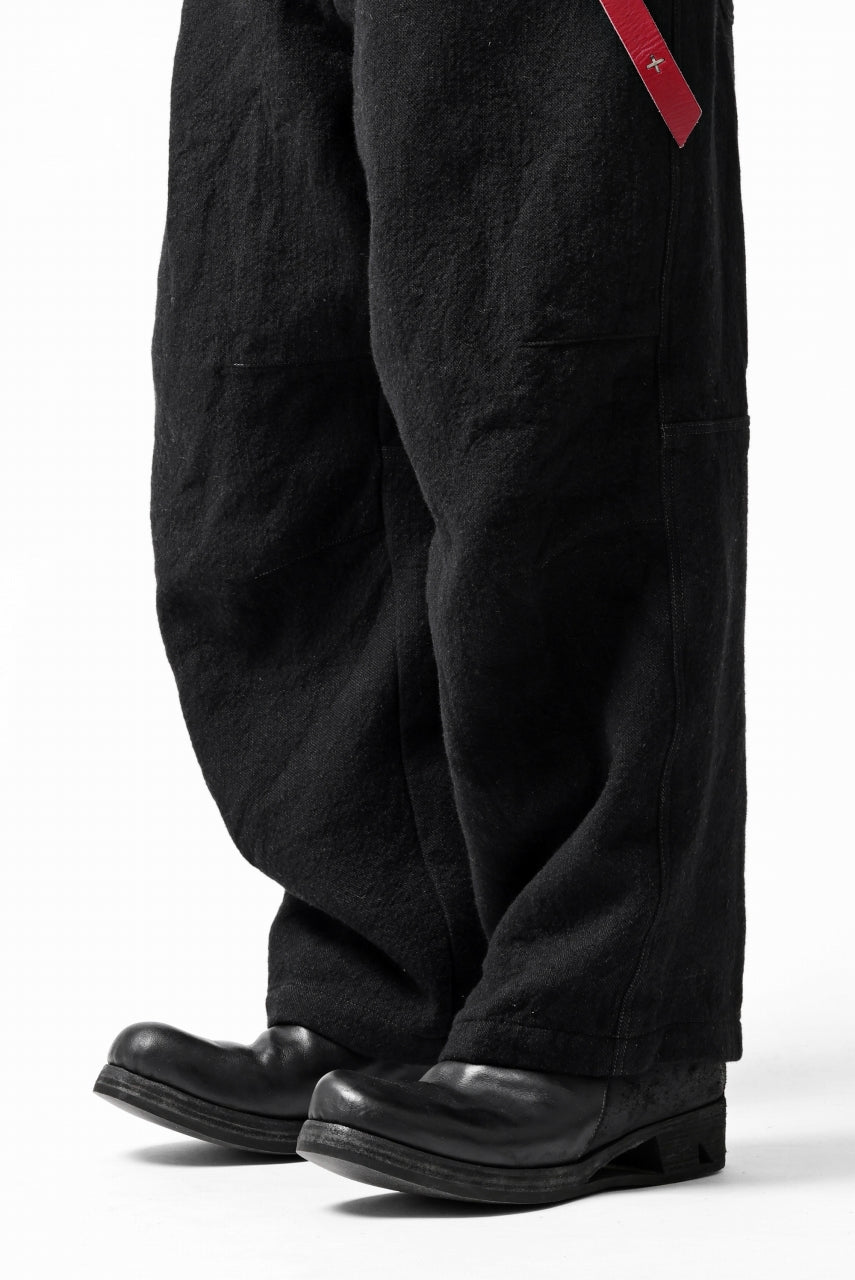 画像をギャラリービューアに読み込む, forme d'expression Baggy 5 Pocket Pants (Black)