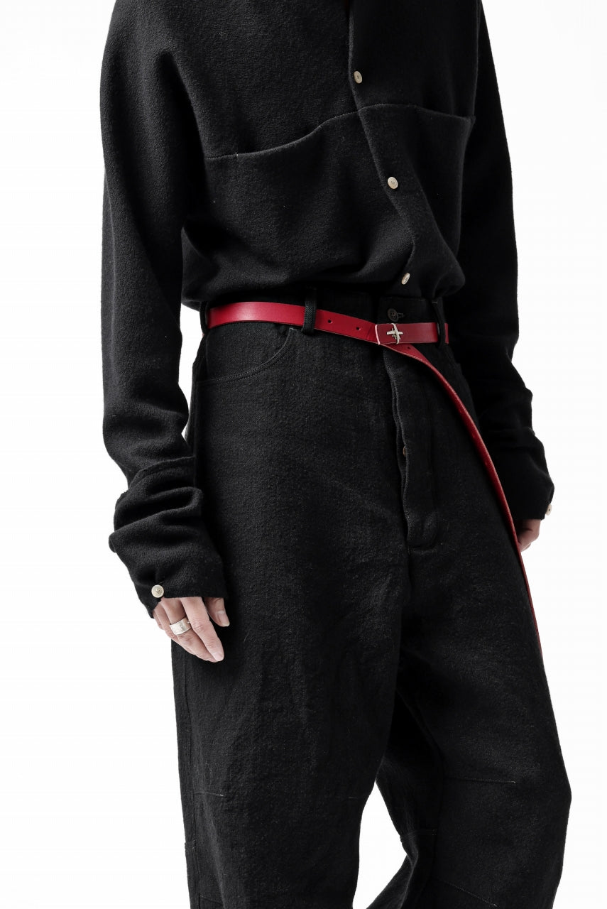 画像をギャラリービューアに読み込む, forme d'expression Baggy 5 Pocket Pants (Black)