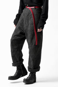 画像をギャラリービューアに読み込む, forme d'expression Baggy 5 Pocket Pants (Carbon)