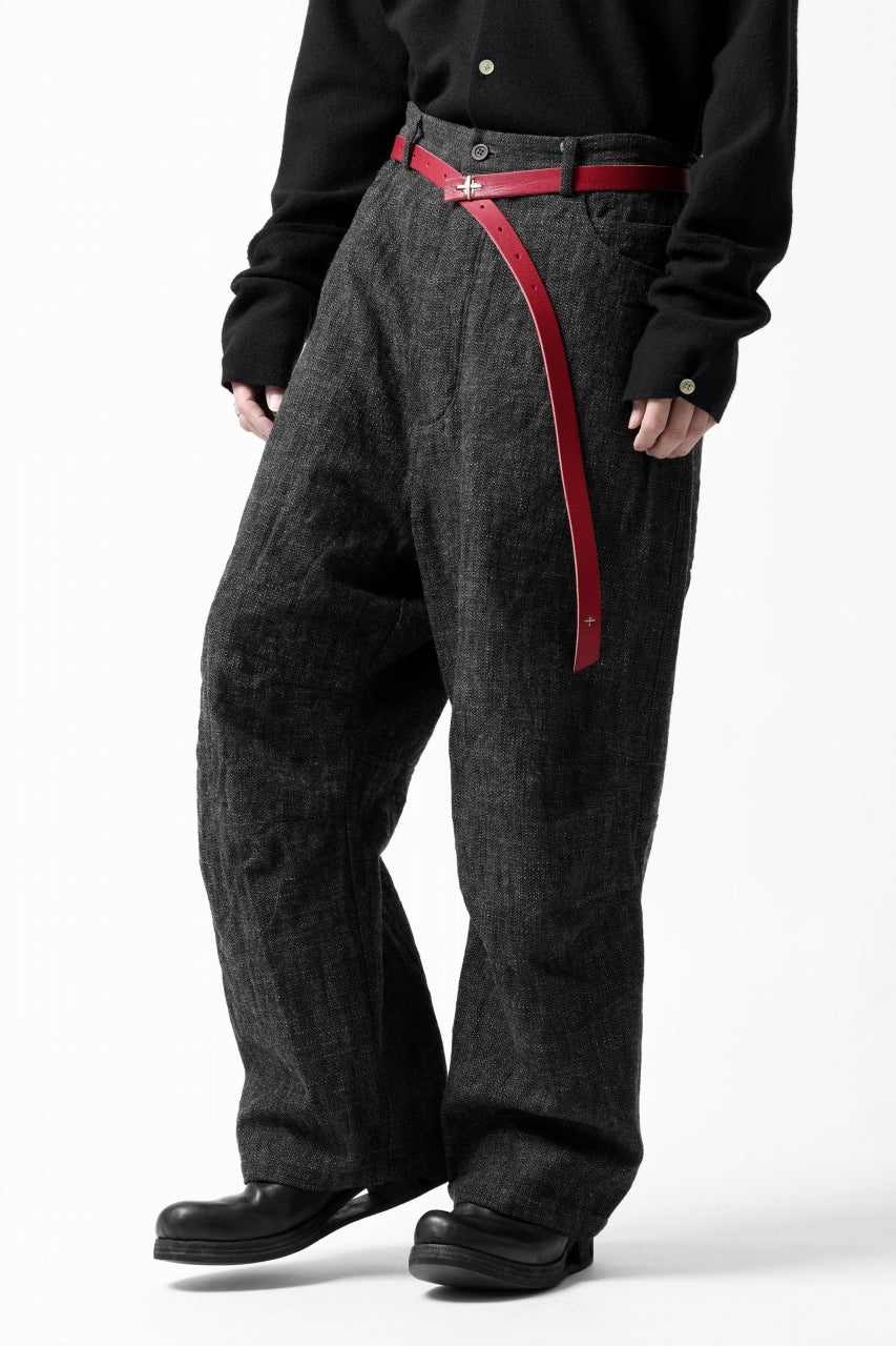 画像をギャラリービューアに読み込む, forme d'expression Baggy 5 Pocket Pants (Carbon)