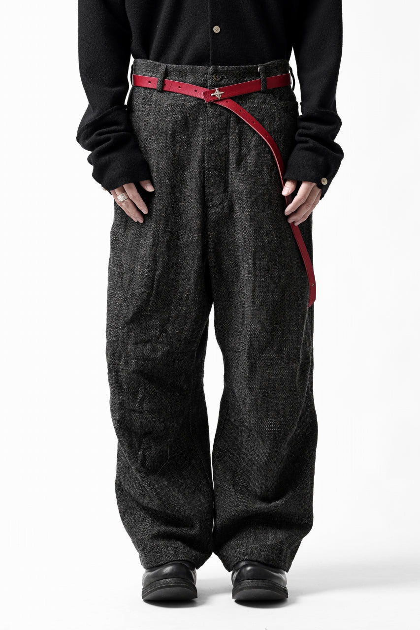 画像をギャラリービューアに読み込む, forme d'expression Baggy 5 Pocket Pants (Carbon)