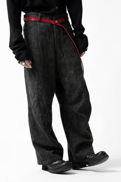 画像をギャラリービューアに読み込む, forme d'expression Baggy 5 Pocket Pants (Carbon)