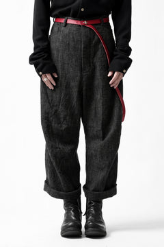 画像をギャラリービューアに読み込む, forme d'expression Baggy 5 Pocket Pants (Carbon)