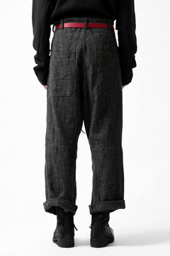 画像をギャラリービューアに読み込む, forme d'expression Baggy 5 Pocket Pants (Carbon)