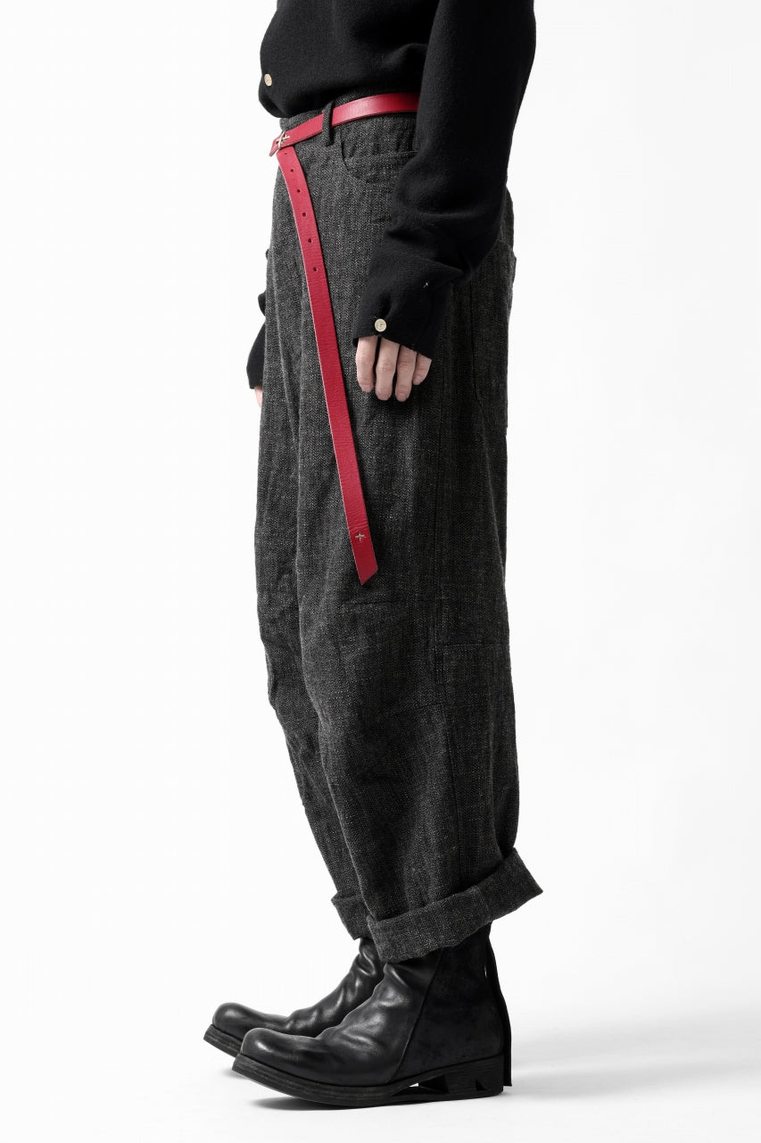 画像をギャラリービューアに読み込む, forme d'expression Baggy 5 Pocket Pants (Carbon)