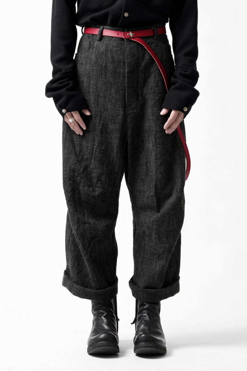 画像をギャラリービューアに読み込む, forme d'expression Baggy 5 Pocket Pants (Carbon)