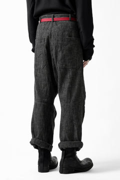 画像をギャラリービューアに読み込む, forme d'expression Baggy 5 Pocket Pants (Carbon)
