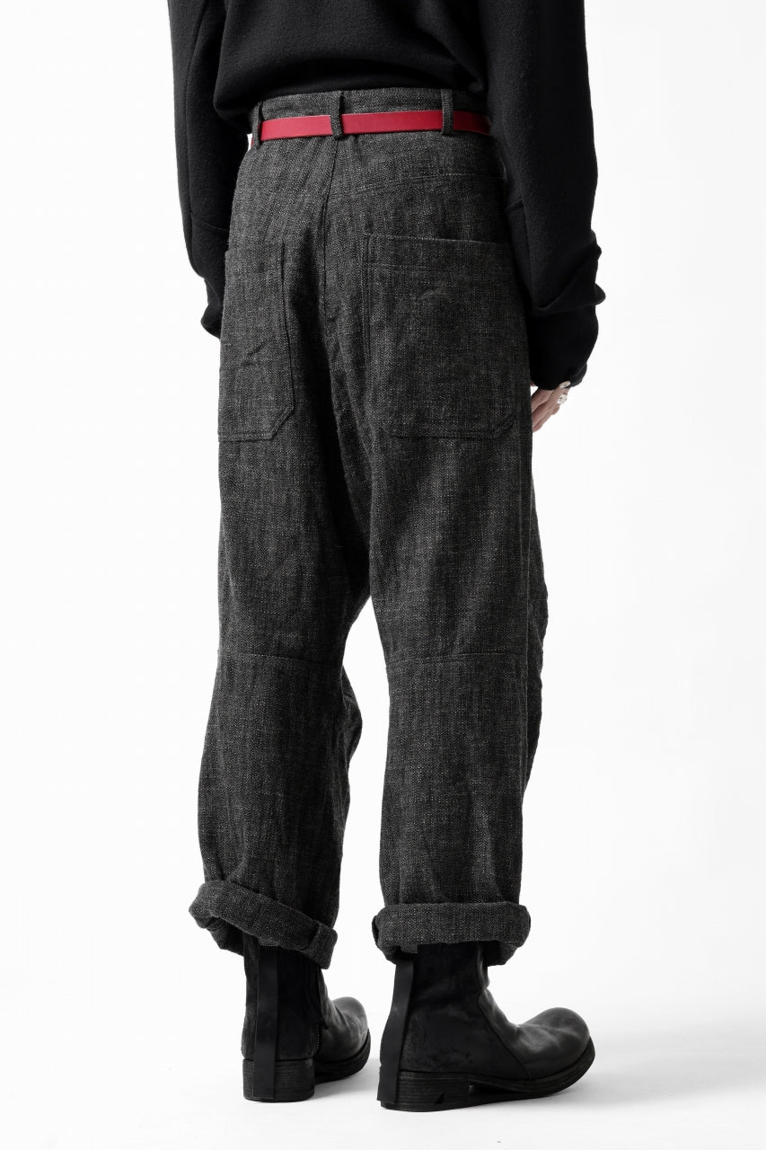 画像をギャラリービューアに読み込む, forme d'expression Baggy 5 Pocket Pants (Carbon)