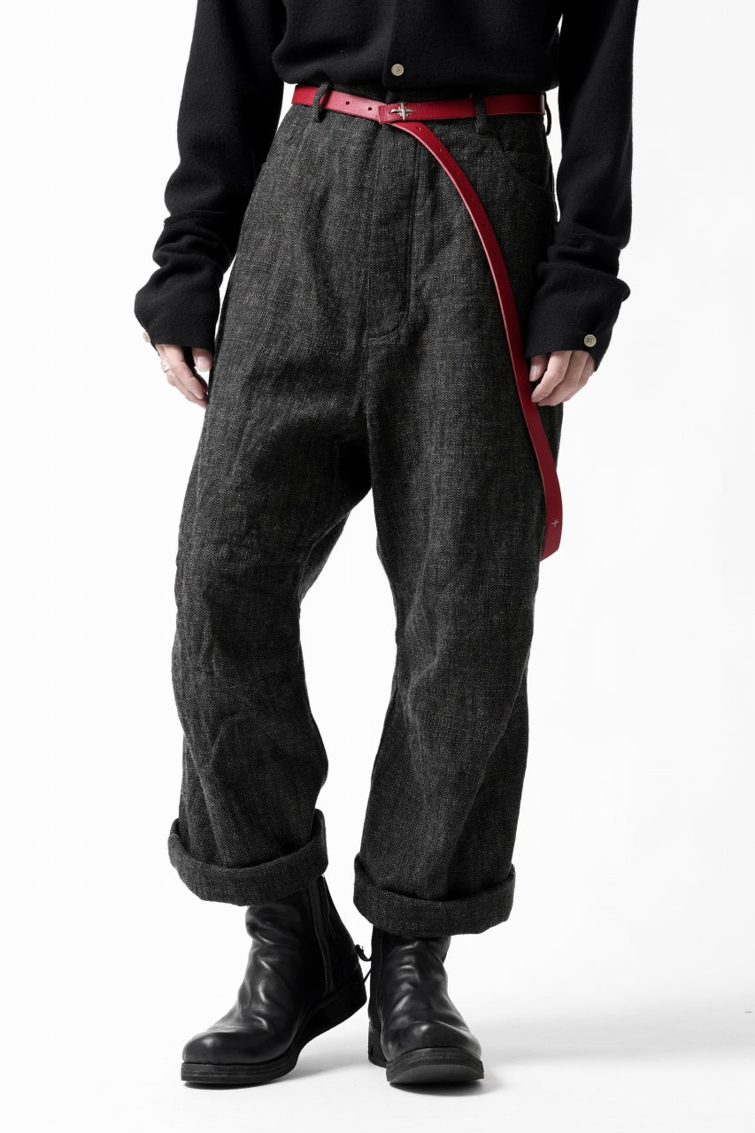 画像をギャラリービューアに読み込む, forme d'expression Baggy 5 Pocket Pants (Carbon)