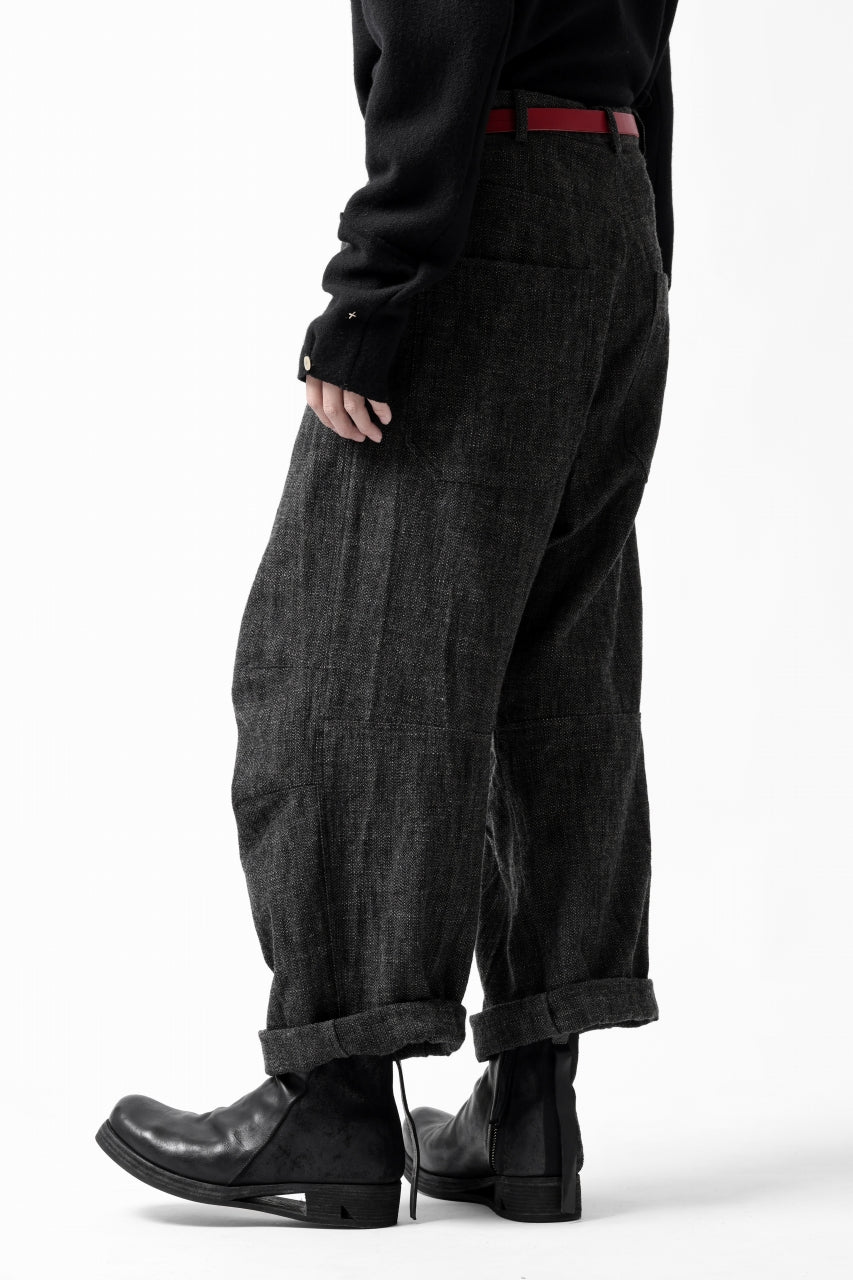 画像をギャラリービューアに読み込む, forme d'expression Baggy 5 Pocket Pants (Carbon)
