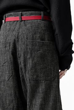 画像をギャラリービューアに読み込む, forme d'expression Baggy 5 Pocket Pants (Carbon)