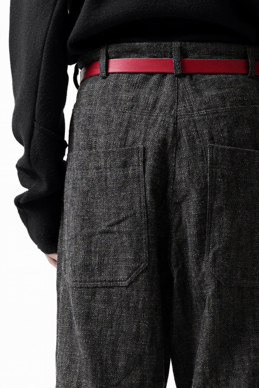画像をギャラリービューアに読み込む, forme d'expression Baggy 5 Pocket Pants (Carbon)