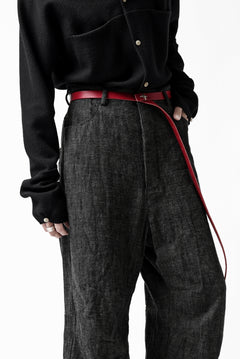 画像をギャラリービューアに読み込む, forme d'expression Baggy 5 Pocket Pants (Carbon)
