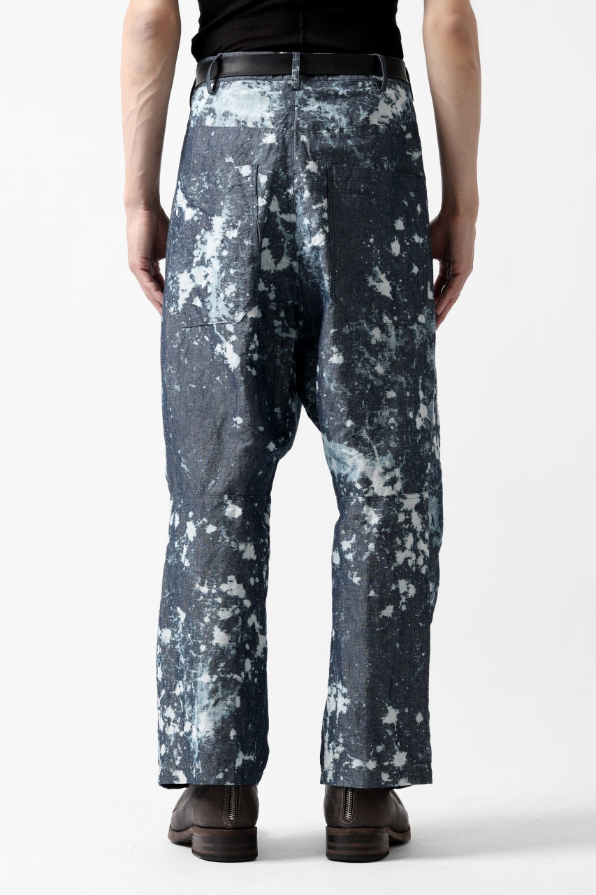 画像をギャラリービューアに読み込む, forme d&#39;expression Baggy 5 Pocket Pants (Indigo Splash)