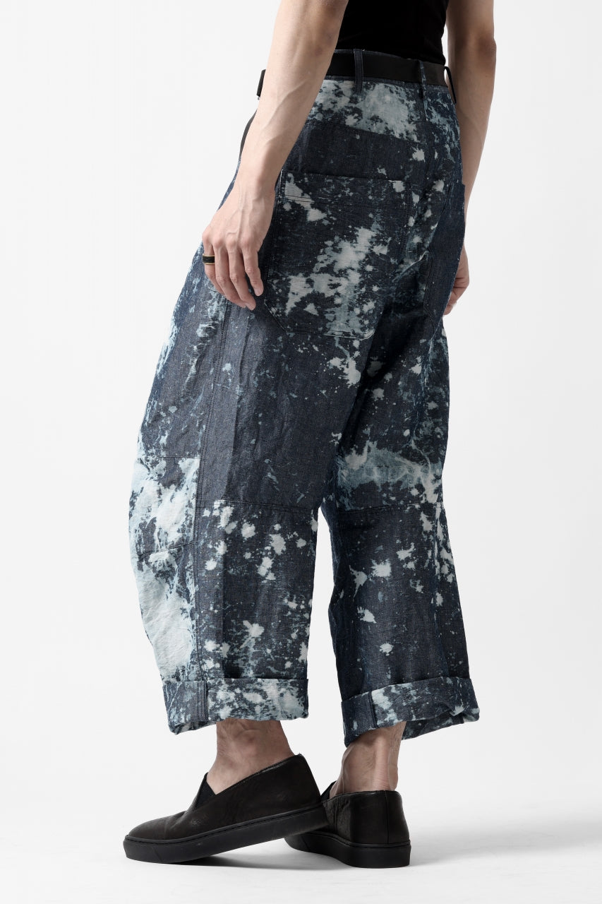 画像をギャラリービューアに読み込む, forme d&#39;expression Baggy 5 Pocket Pants (Indigo Splash)