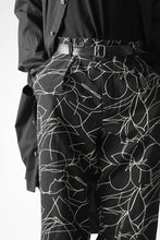 画像をギャラリービューアに読み込む, forme d'expression Narrow Tucked Wide Trousers (Black)