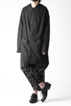 画像をギャラリービューアに読み込む, forme d'expression Narrow Tucked Wide Trousers (Black)