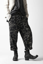 画像をギャラリービューアに読み込む, forme d'expression Narrow Tucked Wide Trousers (Black)