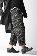 画像をギャラリービューアに読み込む, forme d&#39;expression Narrow Tucked Wide Trousers (Black)