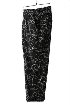 画像をギャラリービューアに読み込む, forme d'expression Narrow Tucked Wide Trousers (Black)