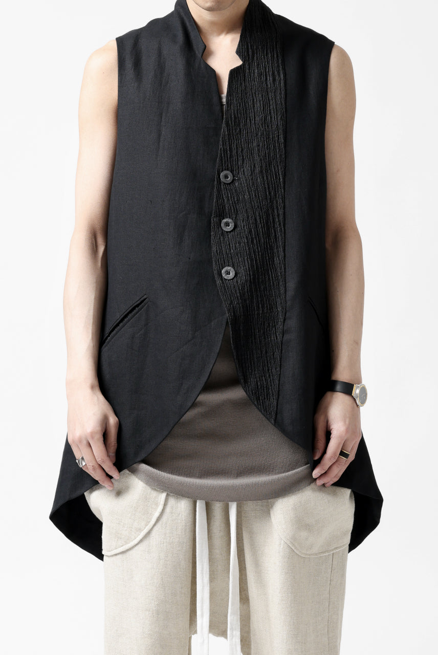 画像をギャラリービューアに読み込む, SOSNOVSKA STRUCTURAL INTERCALATION VEST (BLACK)