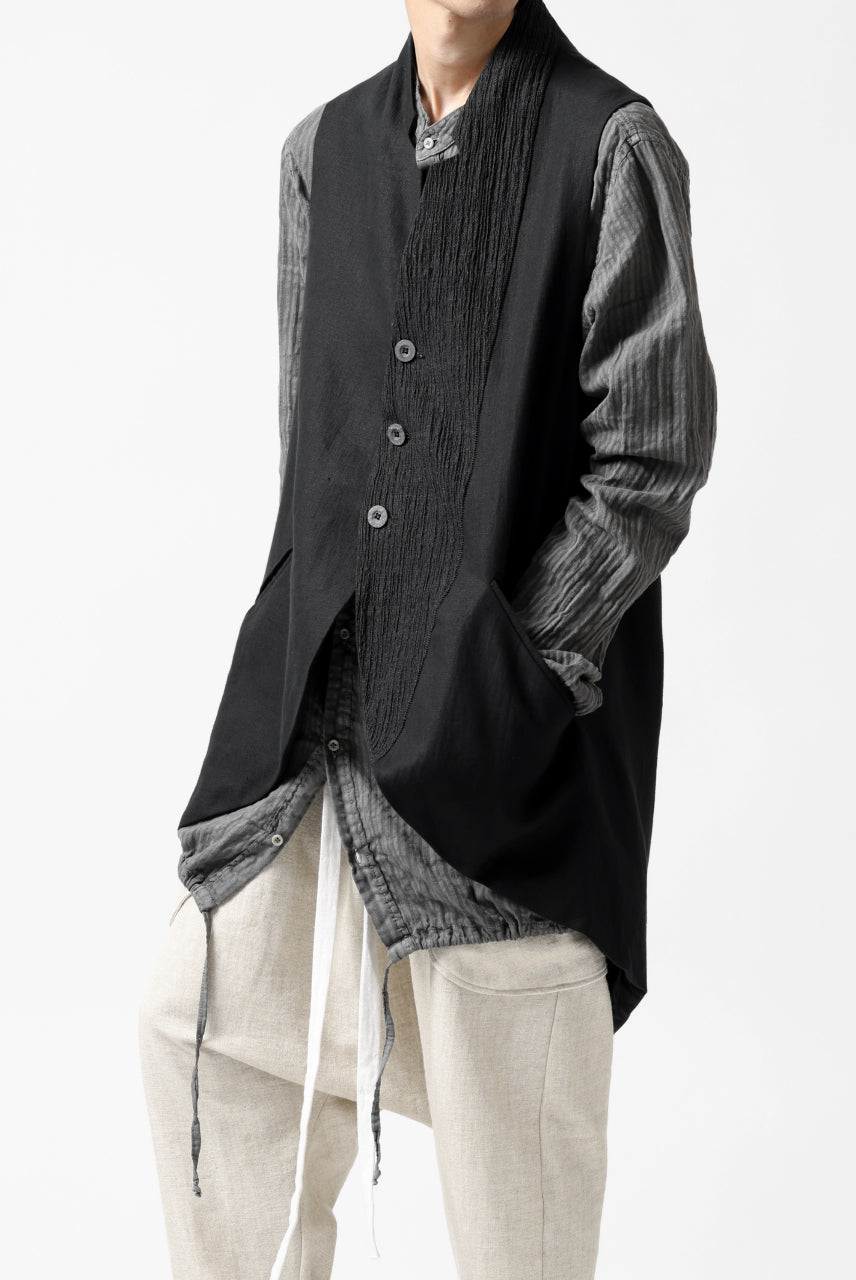 画像をギャラリービューアに読み込む, SOSNOVSKA STRUCTURAL INTERCALATION VEST (BLACK)