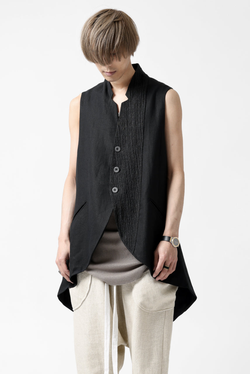 画像をギャラリービューアに読み込む, SOSNOVSKA STRUCTURAL INTERCALATION VEST (BLACK)