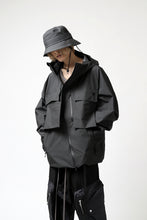 Load image into Gallery viewer, D-VEC x ALMOSTBLACK "GORETEX PRODUCT 3L SHELL" HAT (DARK GREY)