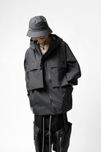 Load image into Gallery viewer, D-VEC x ALMOSTBLACK "GORETEX PRODUCT 3L SHELL" HAT (DARK GREY)