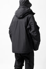 画像をギャラリービューアに読み込む, D-VEC x ALMOSTBLACK HOODED JACKET / GORE-TEX PRODUCT 2L PRIMALOFT SHELL (BLACK)