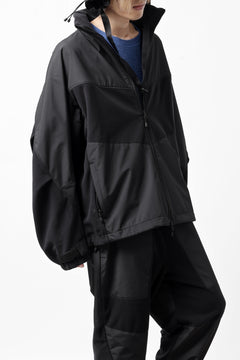 画像をギャラリービューアに読み込む, D-VEC x ALMOSTBLACK POLARTEC JACKET / GORE-TEX INFINIUM 2L (BLACK)
