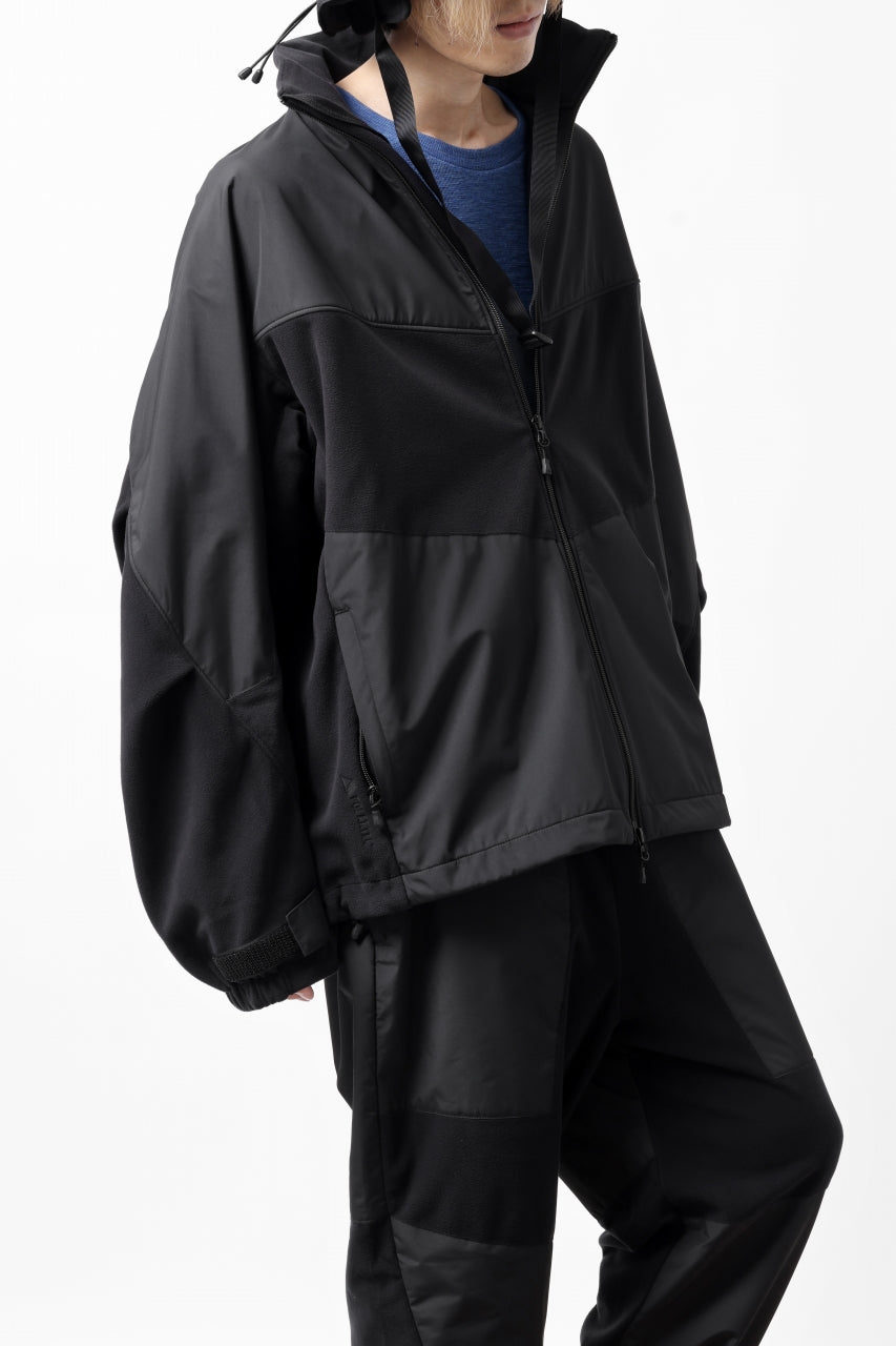 画像をギャラリービューアに読み込む, D-VEC x ALMOSTBLACK POLARTEC JACKET / GORE-TEX INFINIUM 2L (BLACK)