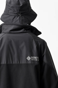 画像をギャラリービューアに読み込む, D-VEC x ALMOSTBLACK POLARTEC JACKET / GORE-TEX INFINIUM 2L (BLACK)