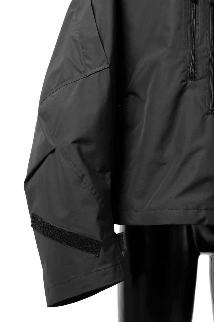 画像をギャラリービューアに読み込む, D-VEC x ALMOSTBLACK COLLARED BLOUSON / GORE-TEX INFINIUM™ POLARIS 2L (BLACK)