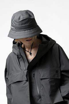 Load image into Gallery viewer, D-VEC x ALMOSTBLACK "GORETEX PRODUCT 3L SHELL" HAT (DARK GREY)