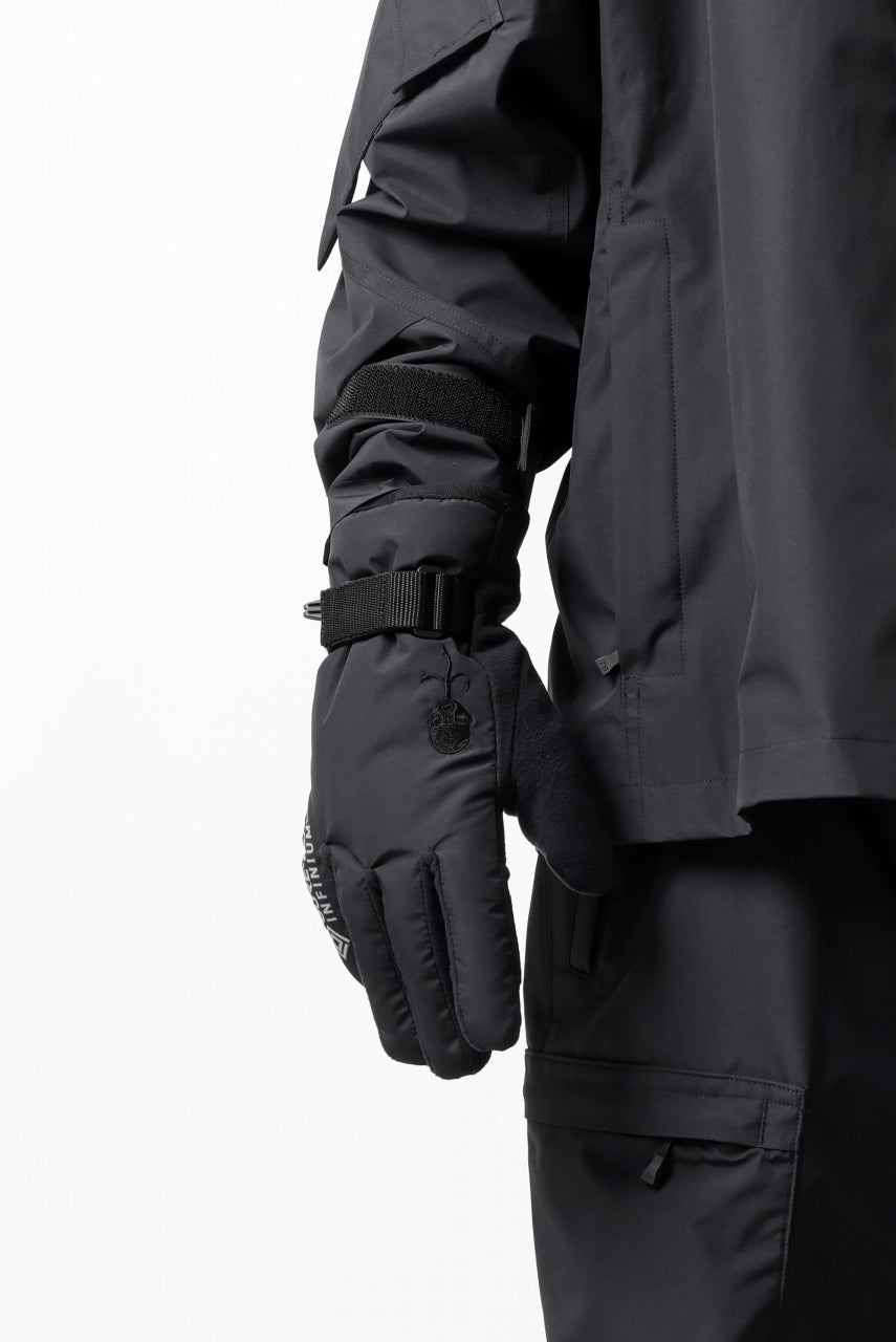 画像をギャラリービューアに読み込む, D-VEC x ALMOSTBLACK POLARTEC GLOVES / GORE-TEX INFINIUM 2L (BLACK)