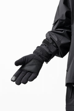 画像をギャラリービューアに読み込む, D-VEC x ALMOSTBLACK POLARTEC GLOVES / GORE-TEX INFINIUM 2L (BLACK)